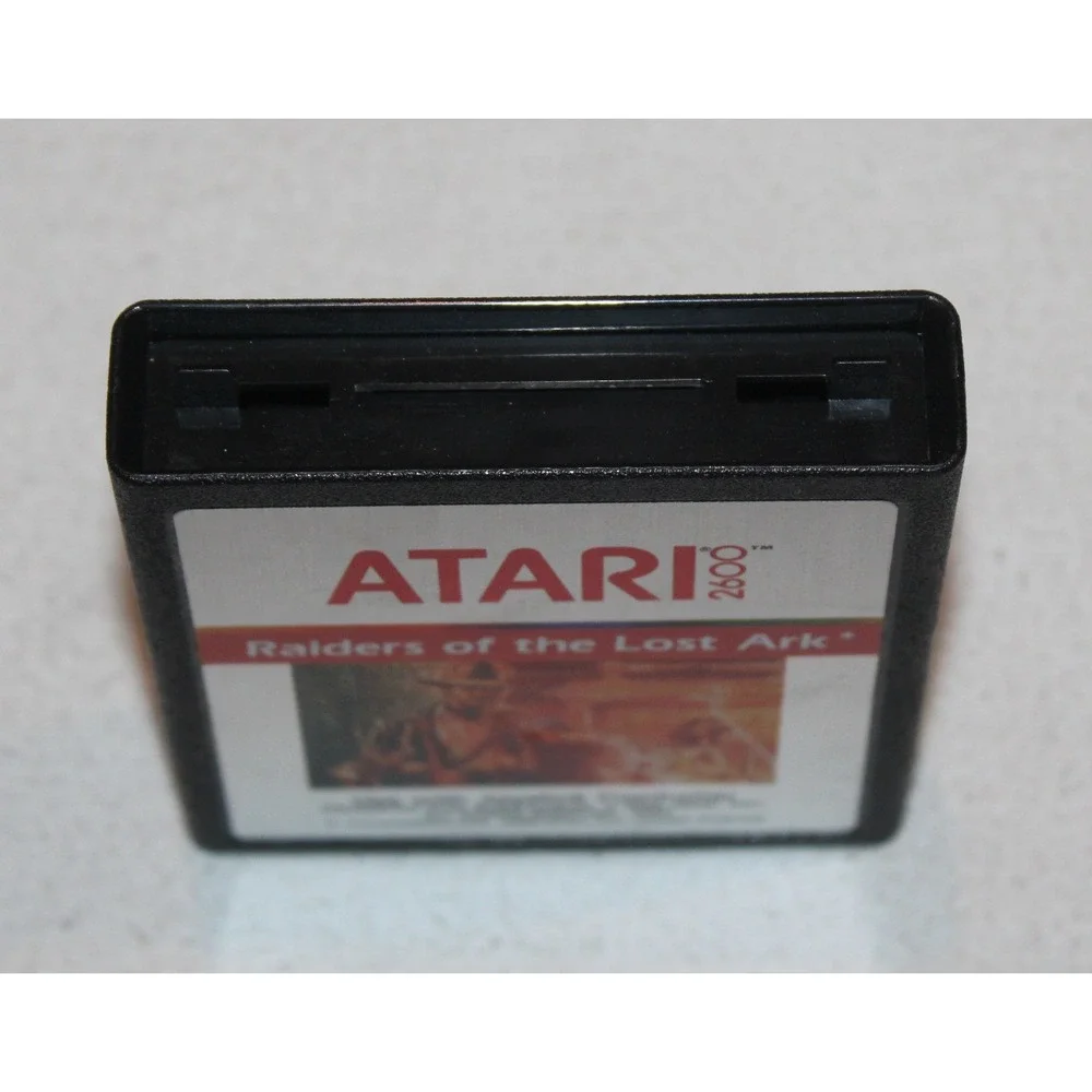 2 vintage Atari 2600 game cartridges Raiders of the Lost Ark Home Run w/ manuals